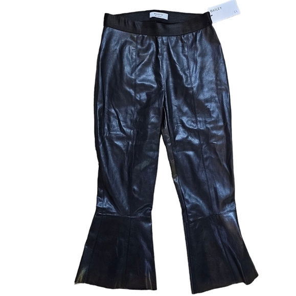 Bailey 44 Lupine Vegan Leather Kick Flare Pants - Picture 4 of 6